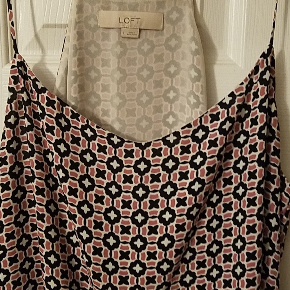 Dark and lavender top